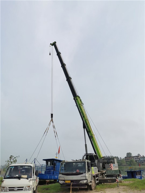 道里区桥梁建设吊装案例